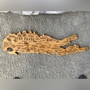 Wooden Long Island Wall Art